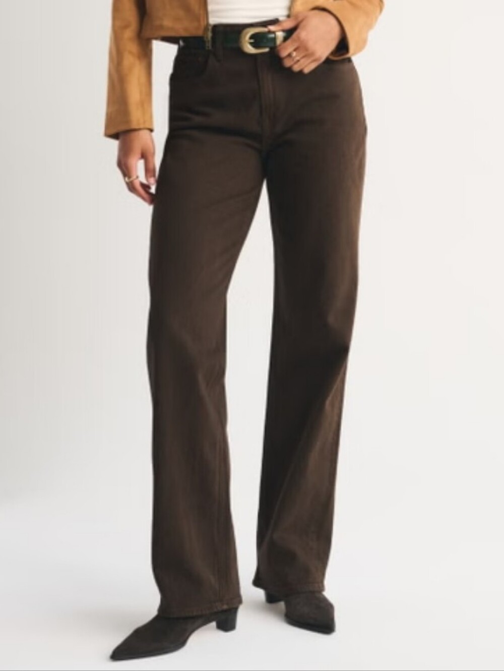 Abercrombie & Fitch 90's High Rise Relaxed Jean Curve Love